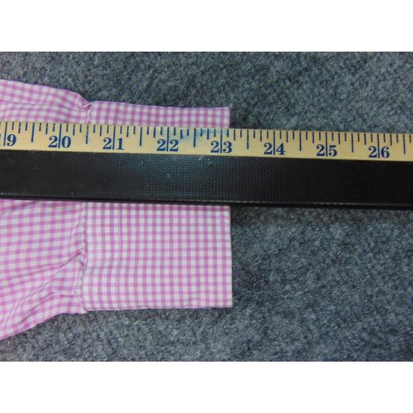 Nordstrom Signature Shirt Mens 17.5 Ping White Check - Picture 6 of 10